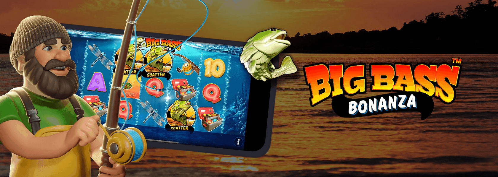 Big Bass Gold Mine-- Win As much as 2,100 x in a Fishing Game Big Bass Gold Mine-- Win As much as 2,100 x in a Fishing Game