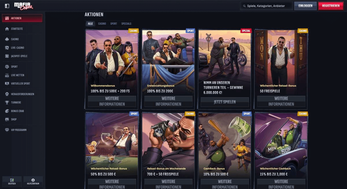 Mafia Casino Online España Tu Destino de Apuestas Seguras