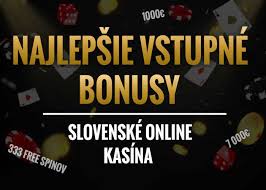 Najlepšie slovenské online kasína Hranie a zábava z pohodlia domova
