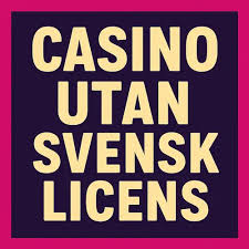 Casino utan svensk licens med låg insättning - En guide till spelupplevelser